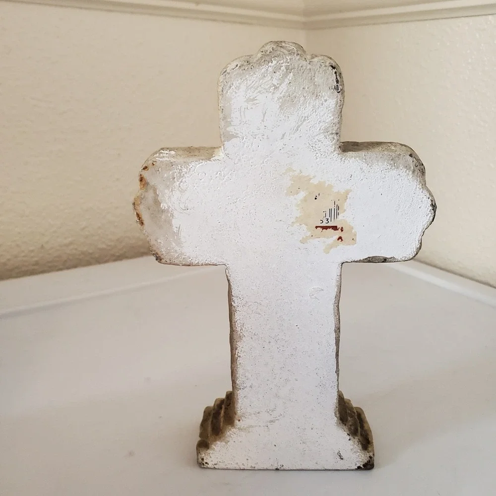 Religious Cross Plaque Praise God From Whom All Blessings Flow Sunflower Acorn